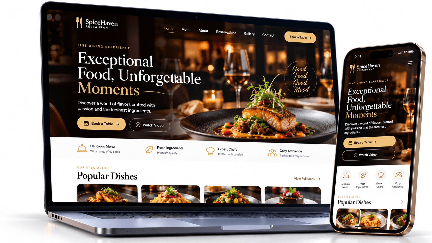 Restaurant Website