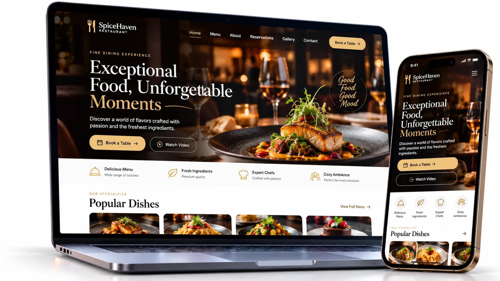 Restaurant Website